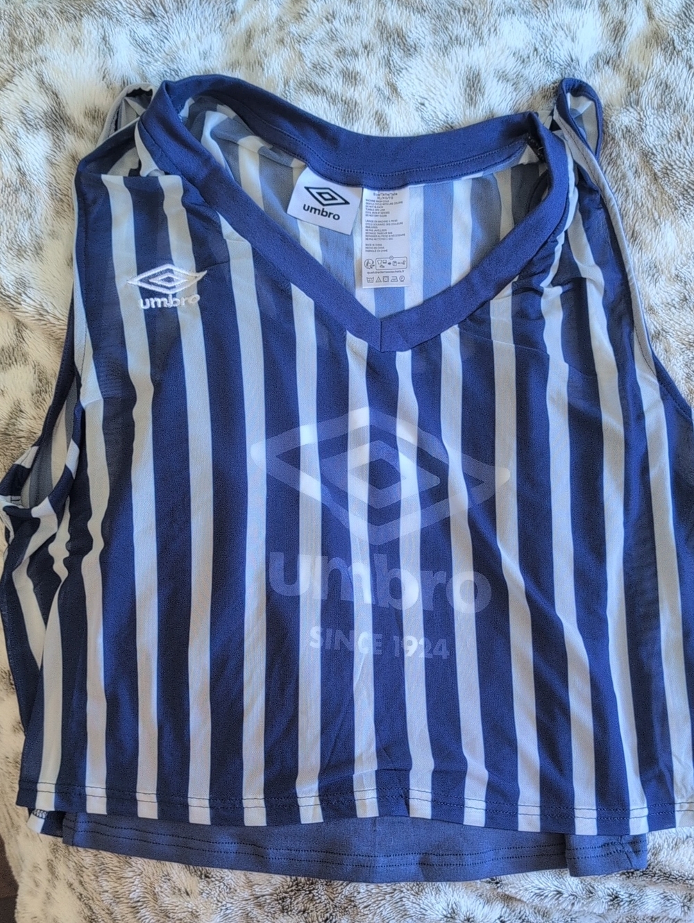 Umbro Soccer Tank Striped